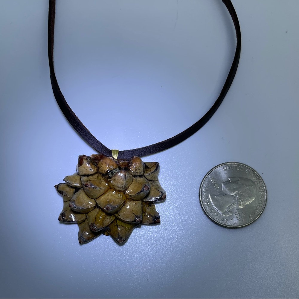 Pinecone Necklace - Picture 3 of 6
